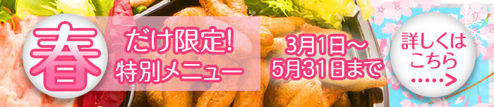 期間限定 冬のパーティープレート
